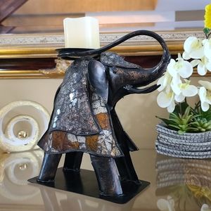 Elephany Candle Holder